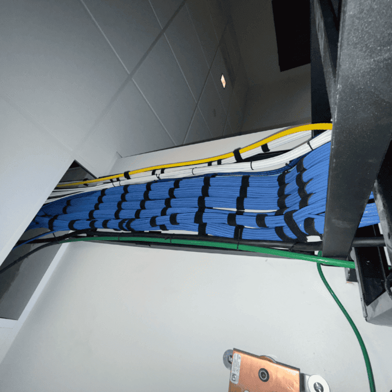 structured cabling in greensboro office building
